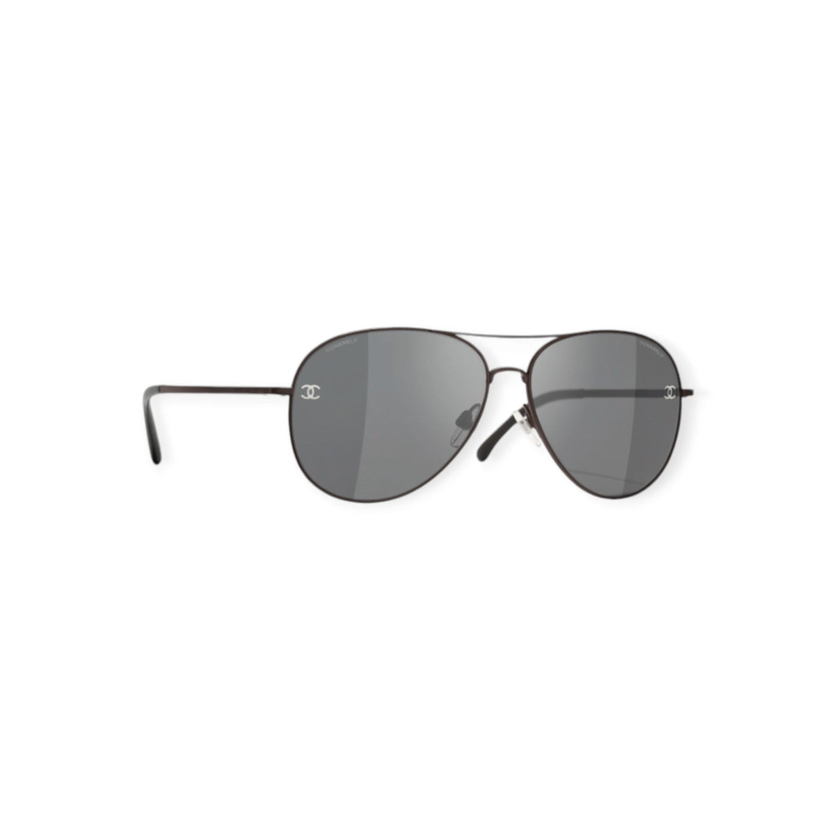 Chanel Pilot Black Sunglasses – 4189TQC11287 – Via Manzoni display picture 1