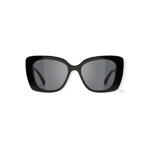 Chanel Square Black & White Sunglasses – 5422B1026S4 – Via Manzoni