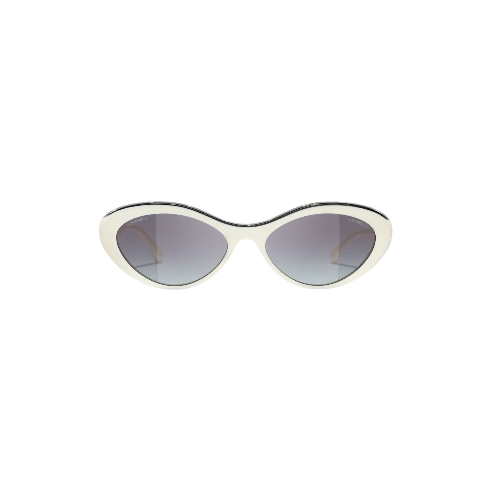 Chanel Oval Sunglasses 5416 1763/S6,?A71341 X08101 S6361