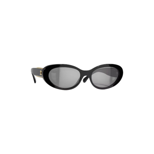 Chanel Oval Black Sunglasses – 5515C62248A71577X02