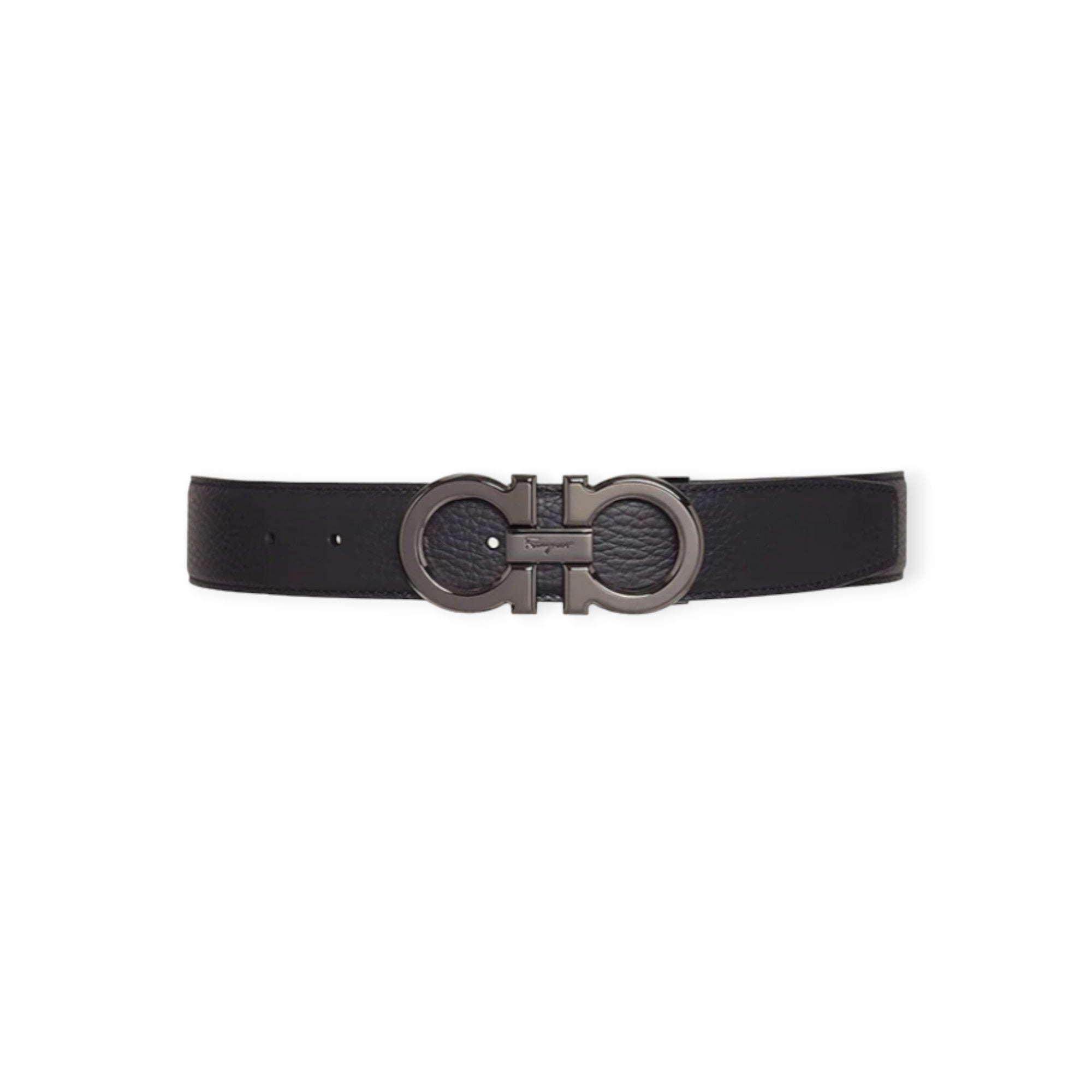 Reversible And Adjustable Gancini Belt Ferragamo