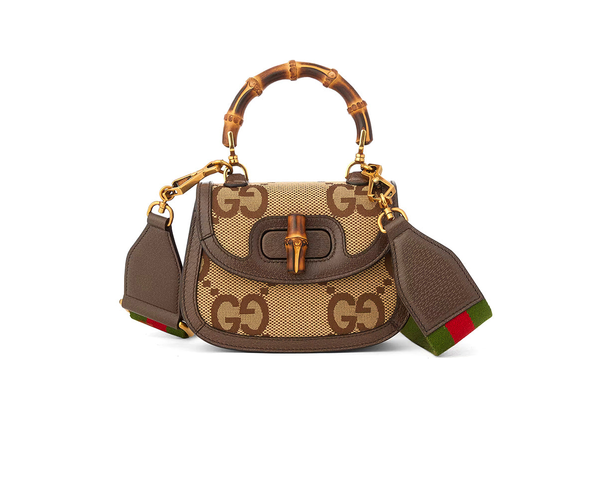 Gucci Bamboo 1947 Jumbo Gg Mini Bag