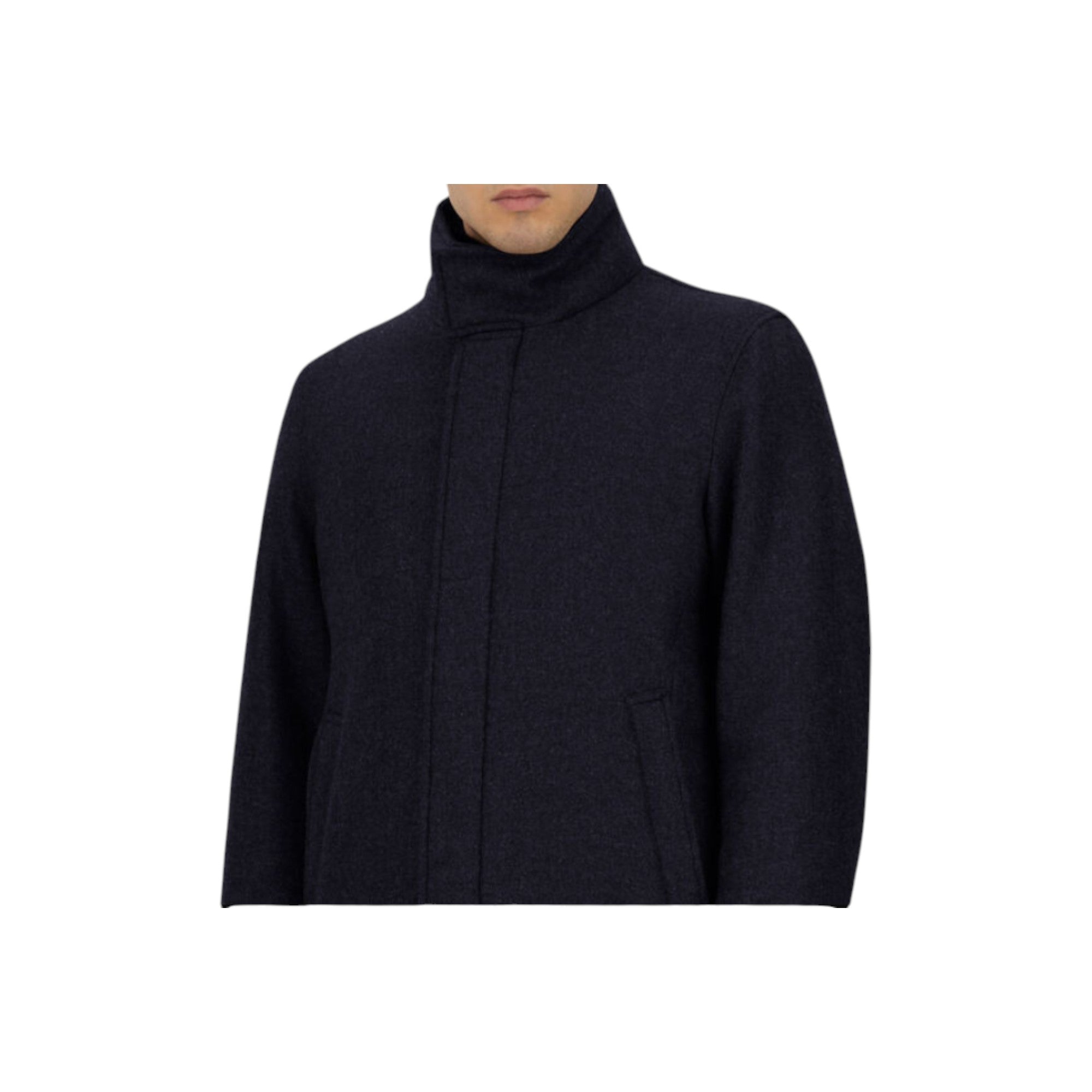Carcoat In Easy Wool And Light Faux Fur