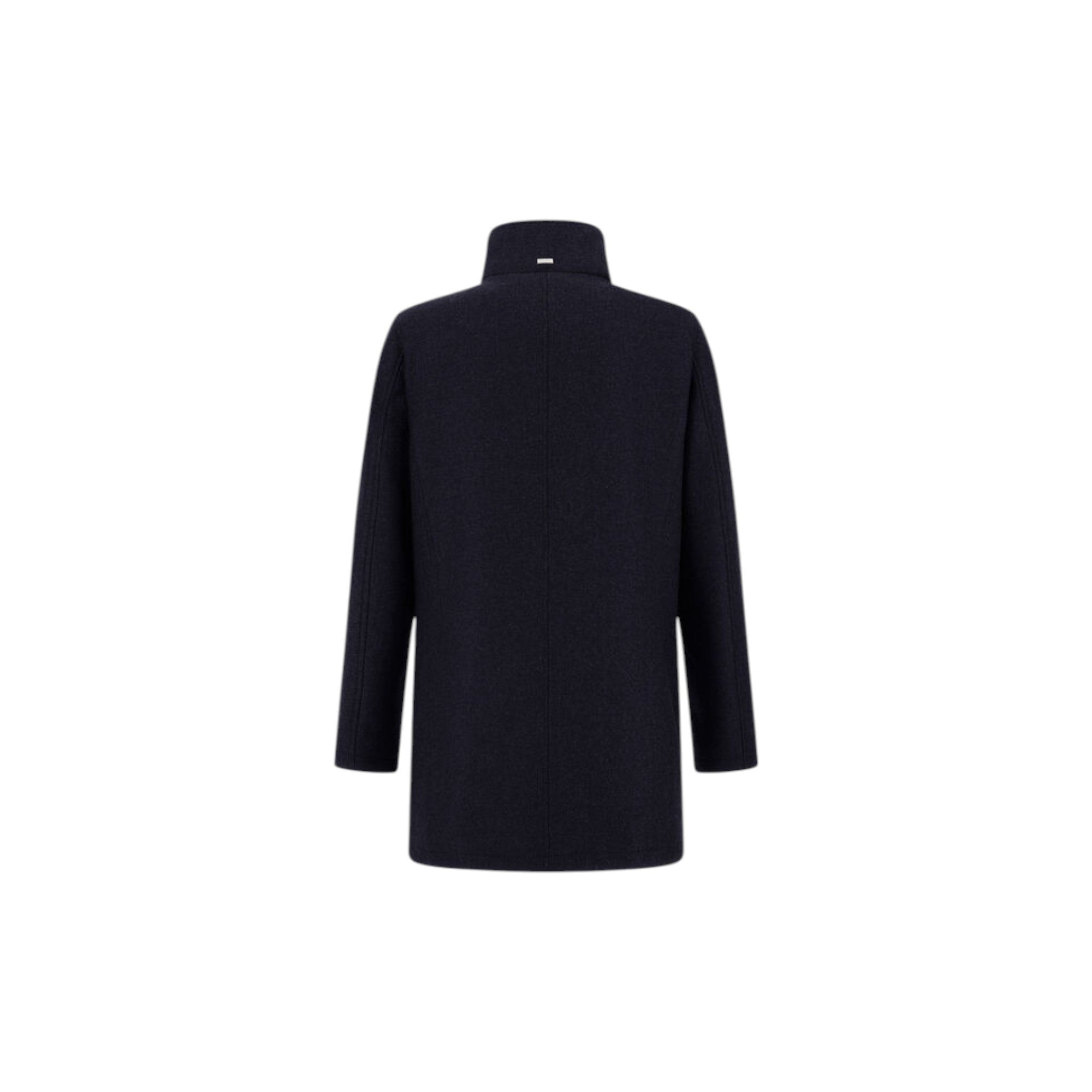 Carcoat In Easy Wool And Light Faux Fur