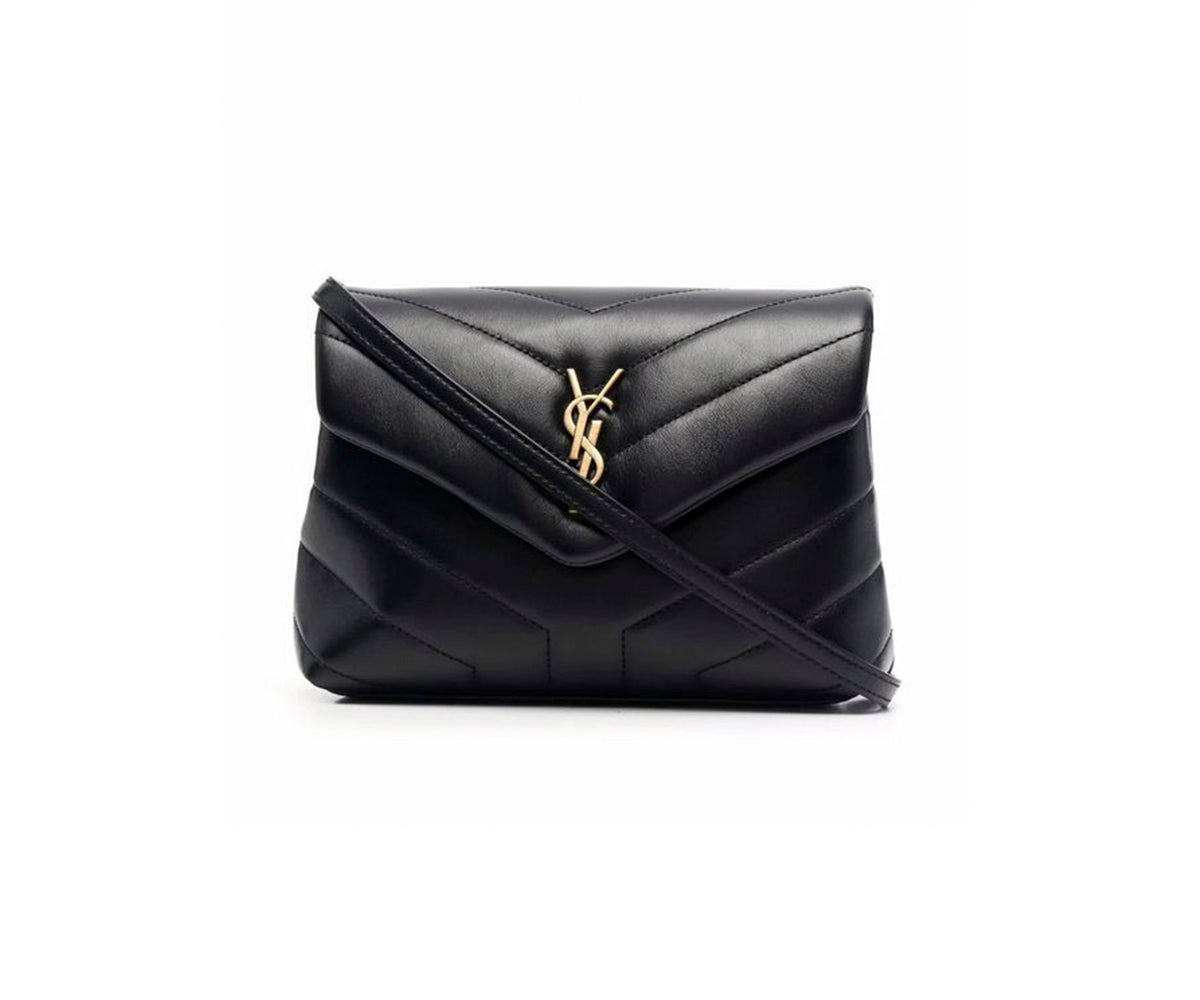 Loulou Toy Strap Bag In Quilted "Y" Leather Saint Laurent