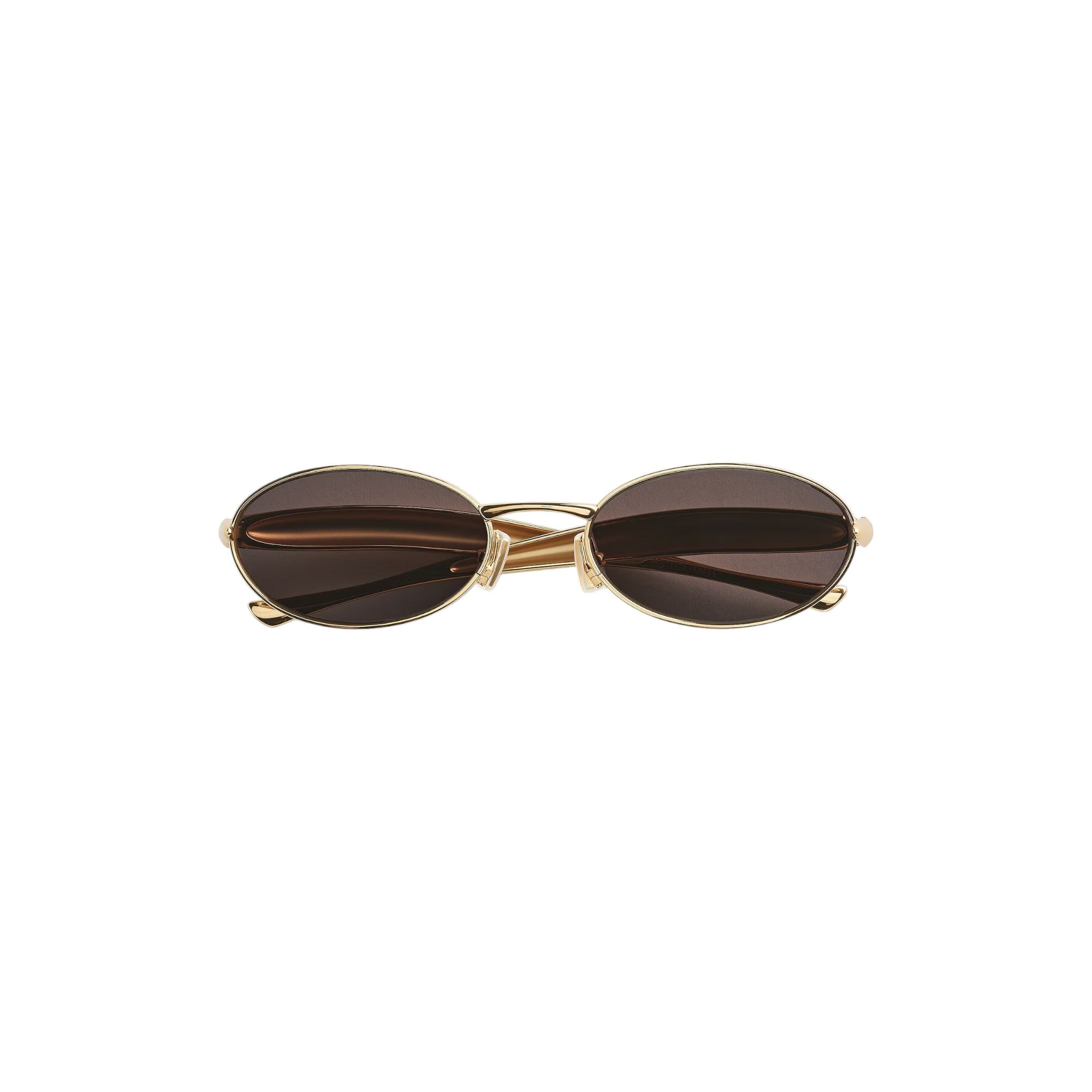 Sardine Oval Sunglasses Gold