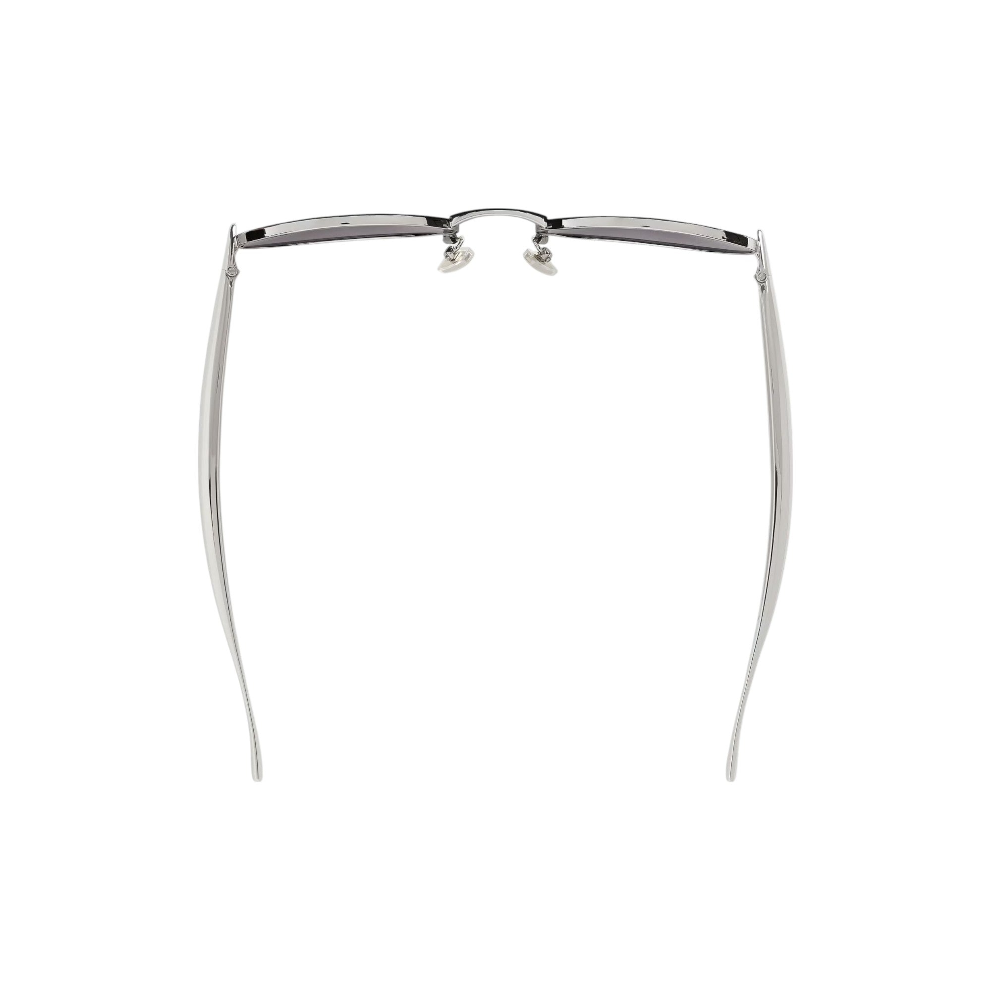 Sardine Oval Sunglasses Silver