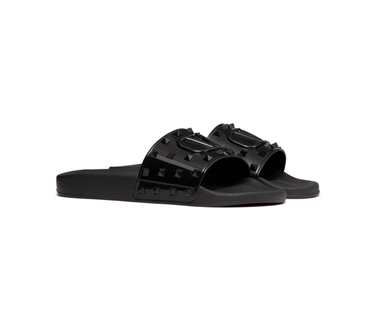 Rubber Summer Vlogo Signature Slide Sandal