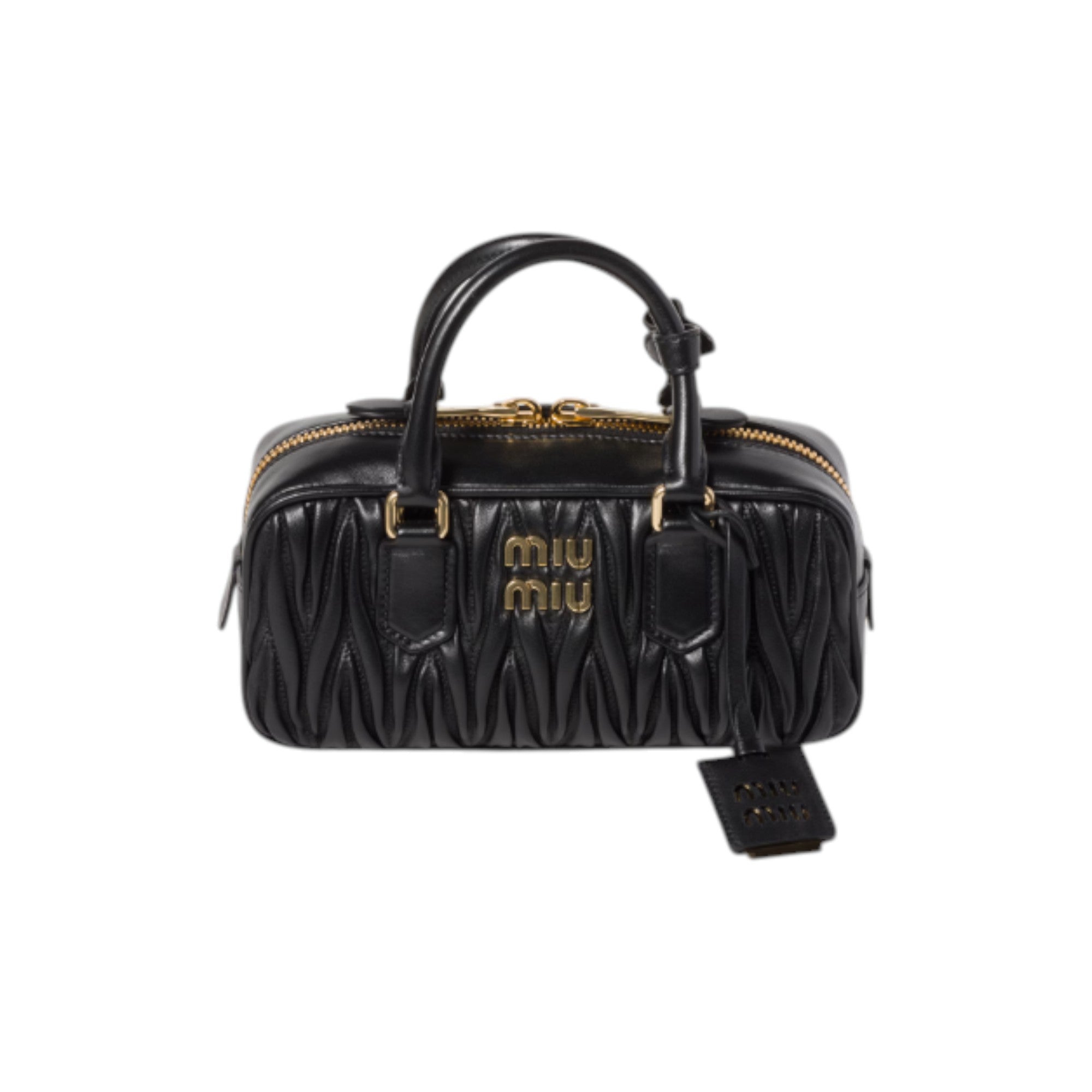 Miu Miu Arcadie Matelasse Nappa Leather Bag 5BB142_AN88_F0002_V_OON