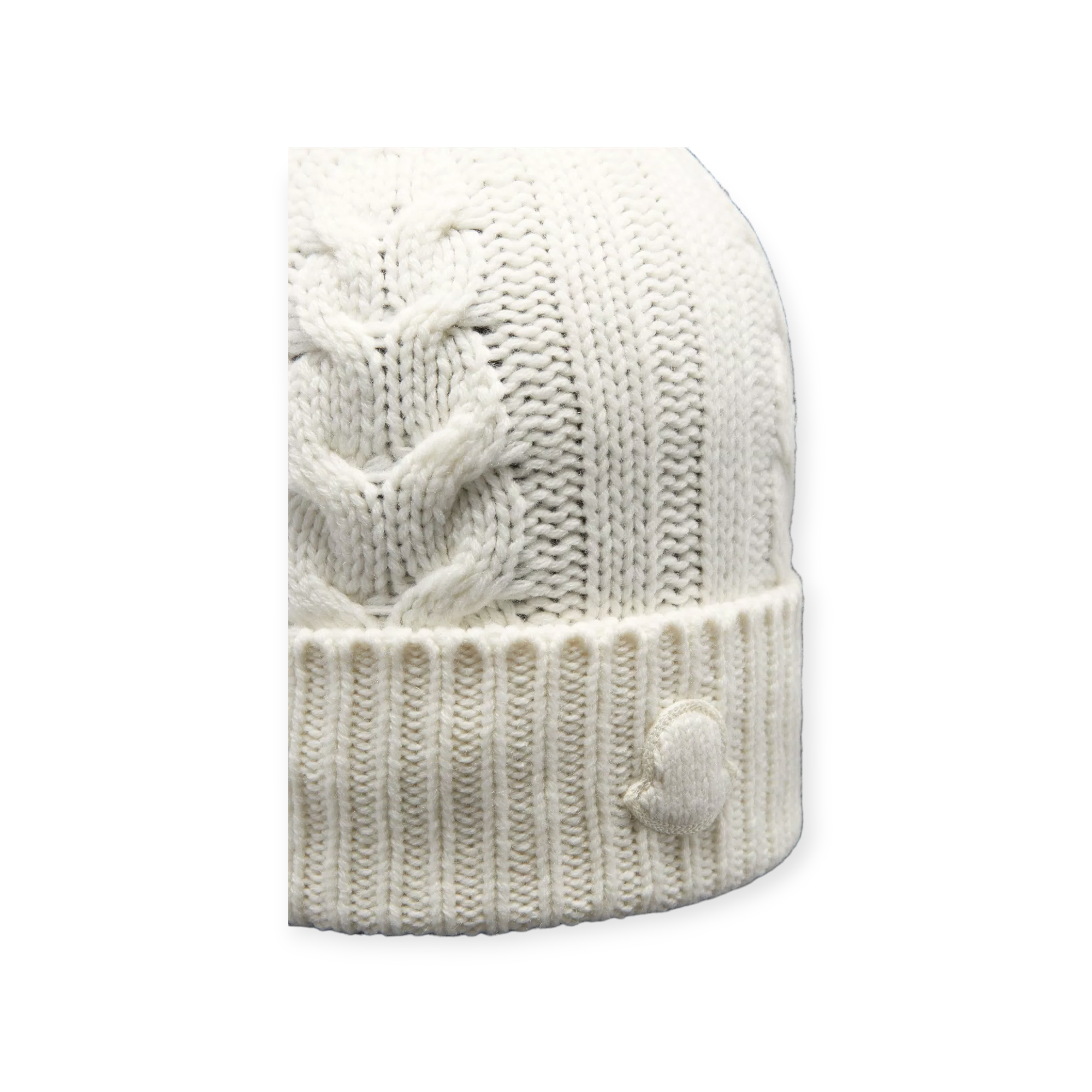 Cable Knit Cashmere Beanie