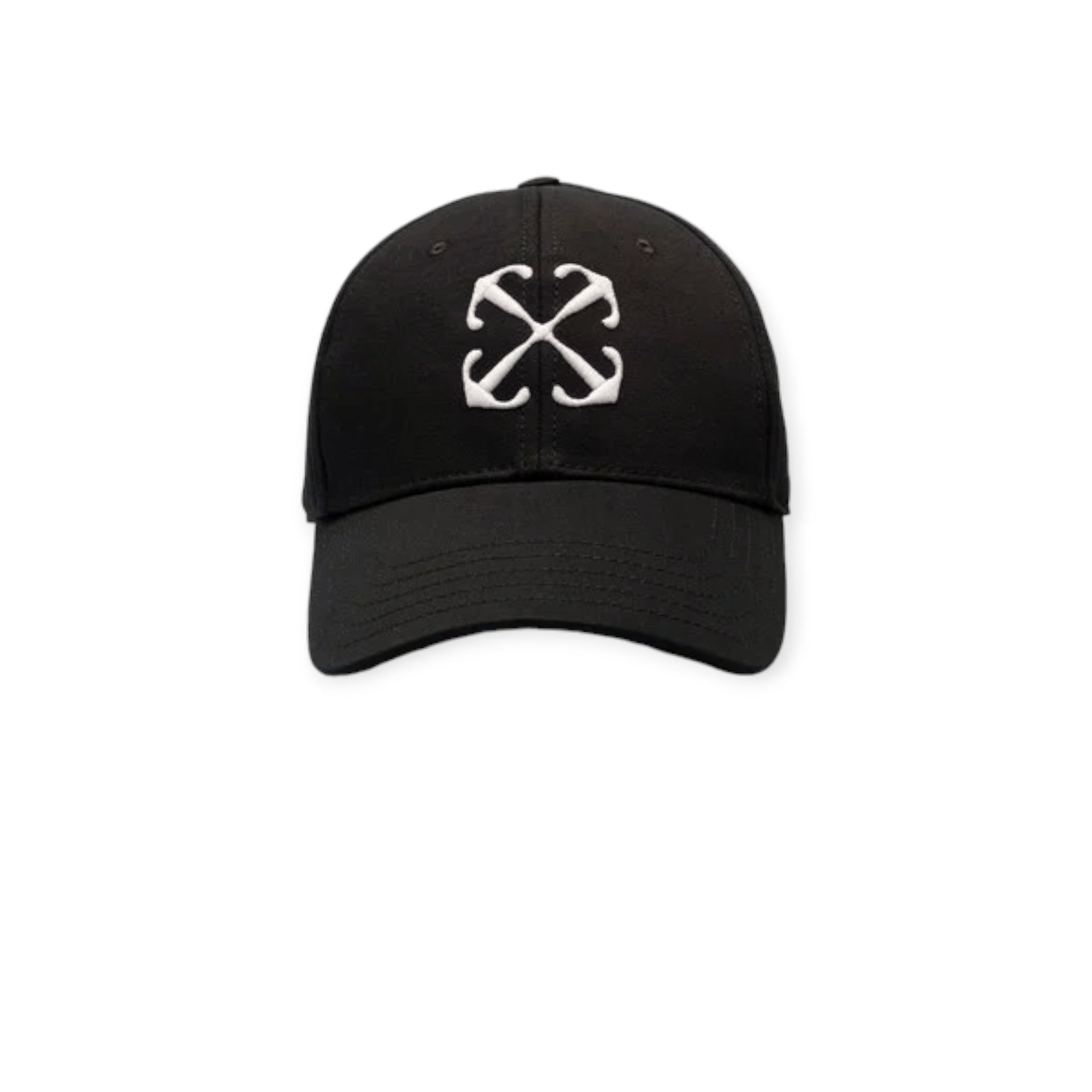 Arrow Drill Baseball Cap Off White