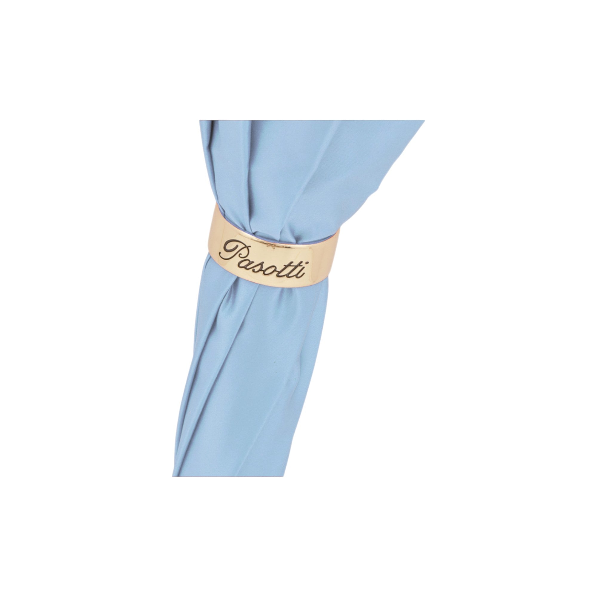 Light Blue Nature Umbrella with Butterflies