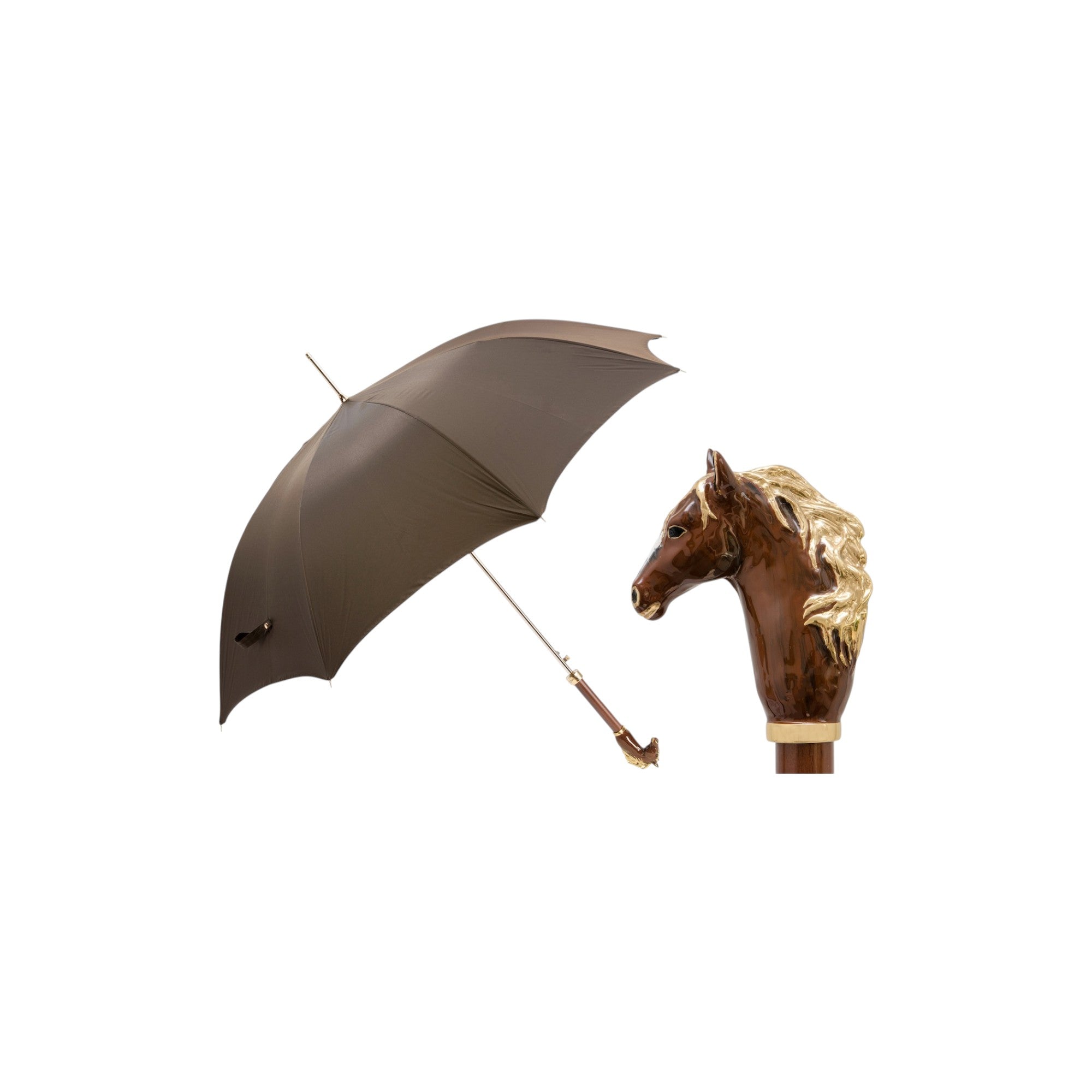 Brown Horse Luxurious Umbrella