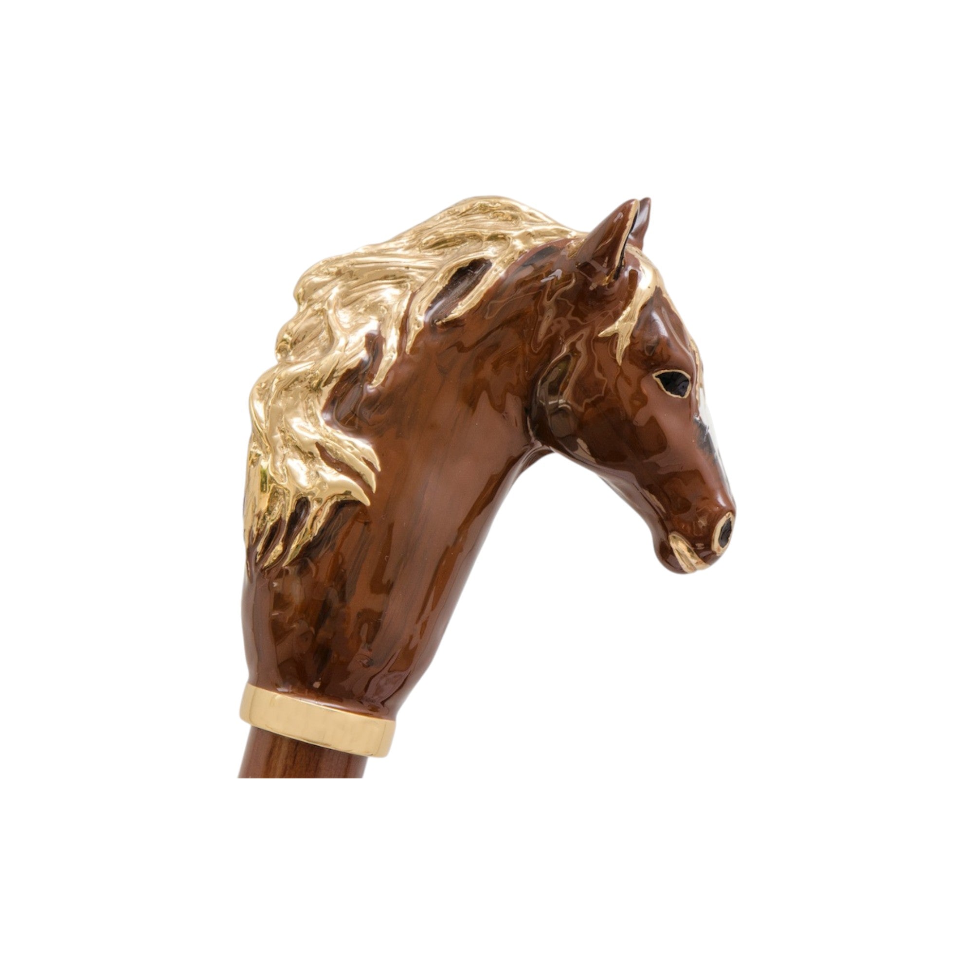 Brown Horse Luxurious Umbrella