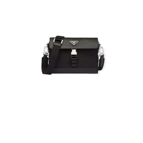 Re-Nylon And Saffiano Shoulder Bag Prada