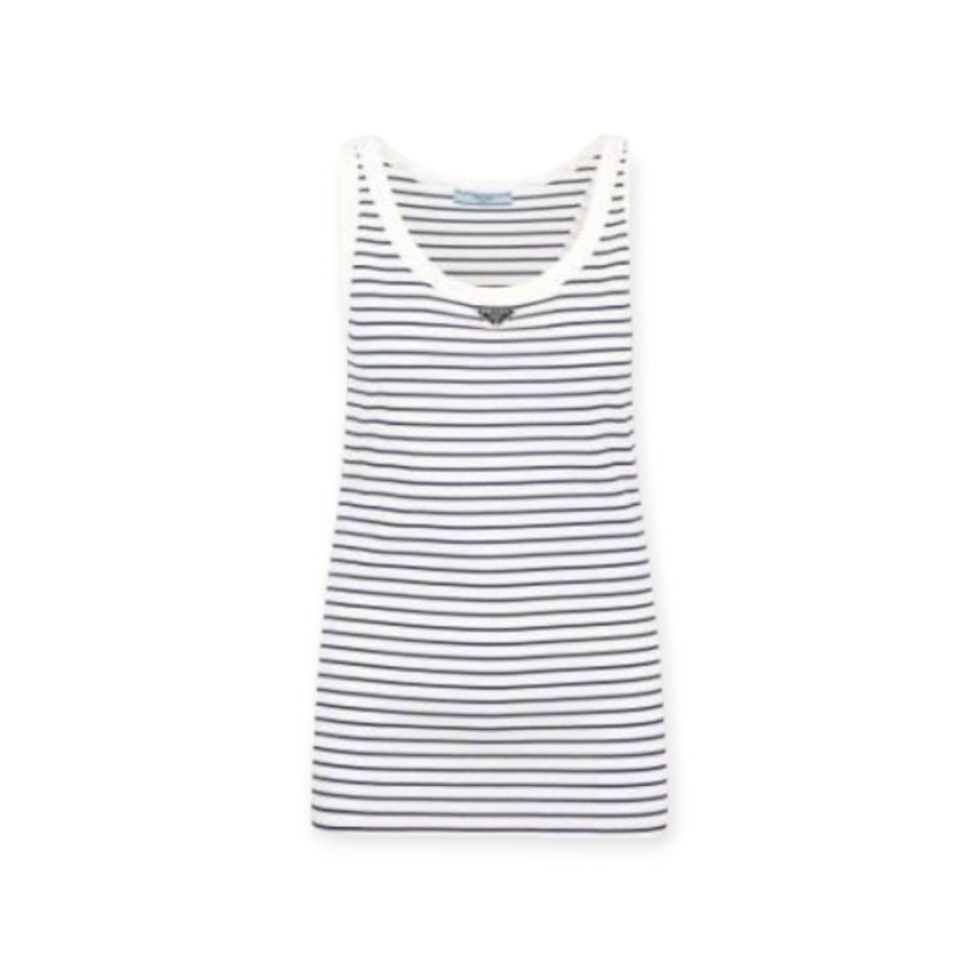 Ribbed Knit Jersey Tank Top Prada