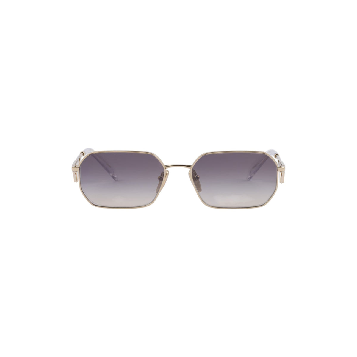 Prada SPR A51 Triangle Logo Sunglasses Prada Metal Symbole Triangle Logo Sunglasses SPR A51 Black  main image 4