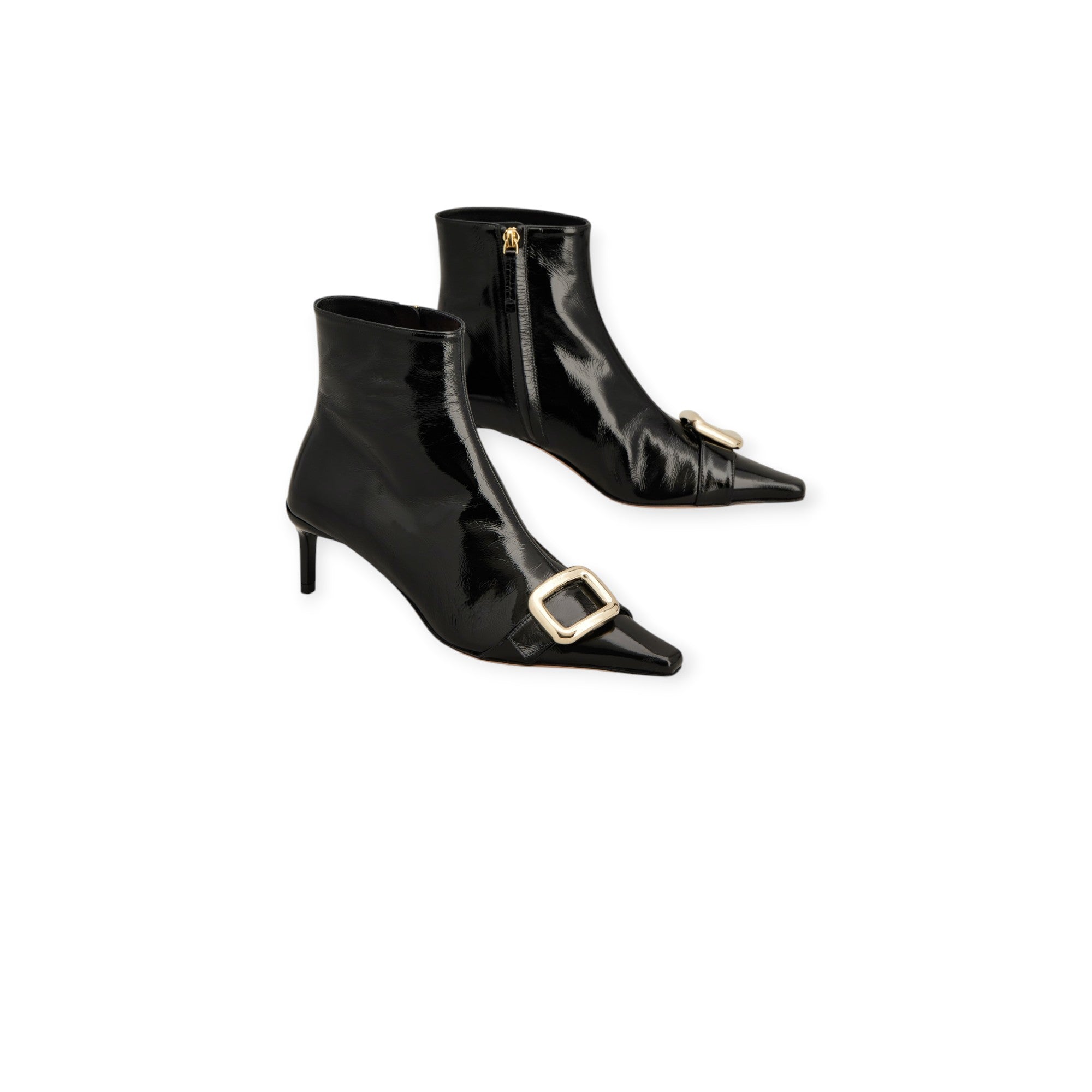 Viv' Canard Booties in leather Roger Vivier