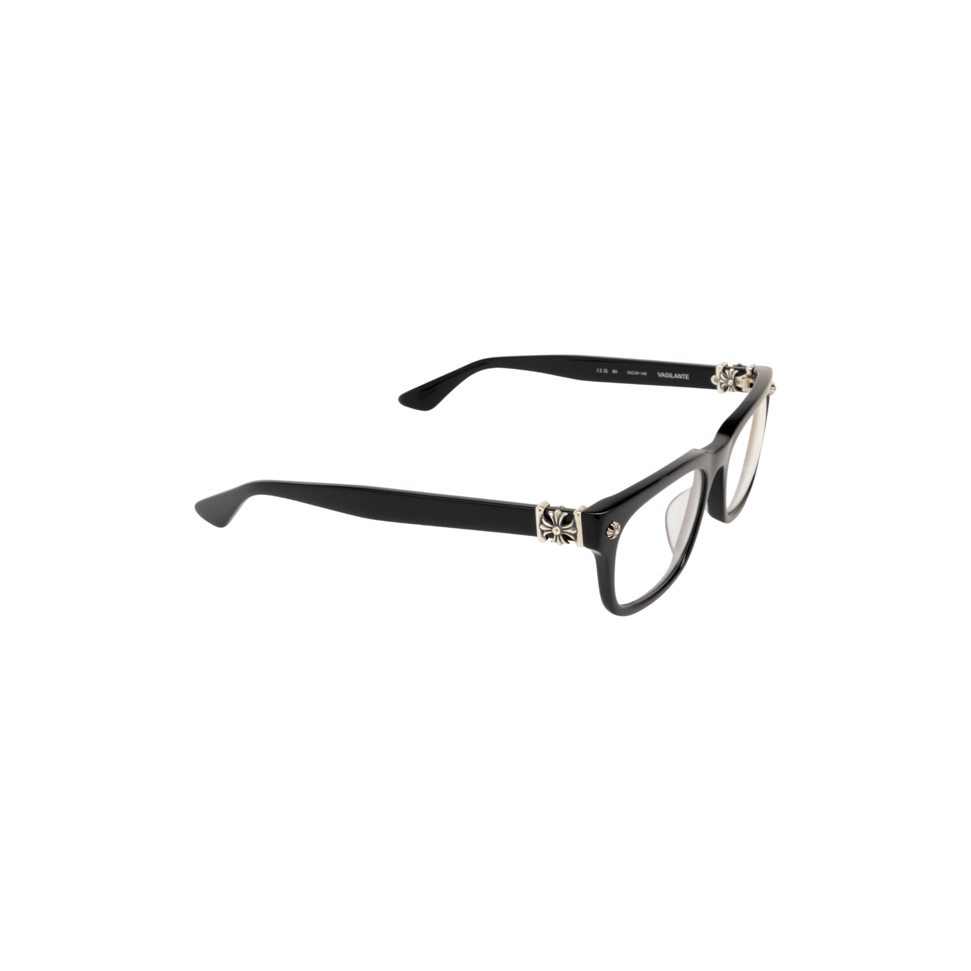 Vagilante Eyeglasses Black Acetate