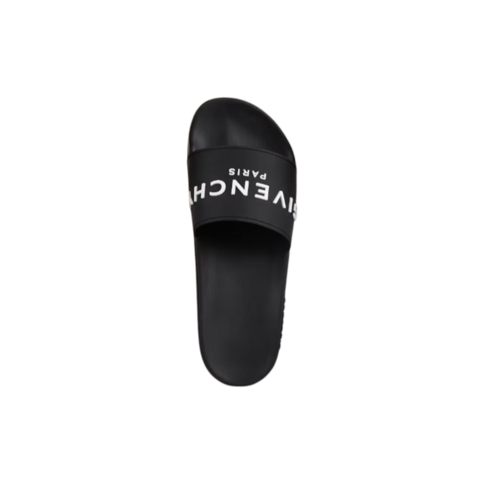 Slide Flat Sandals in Rubber