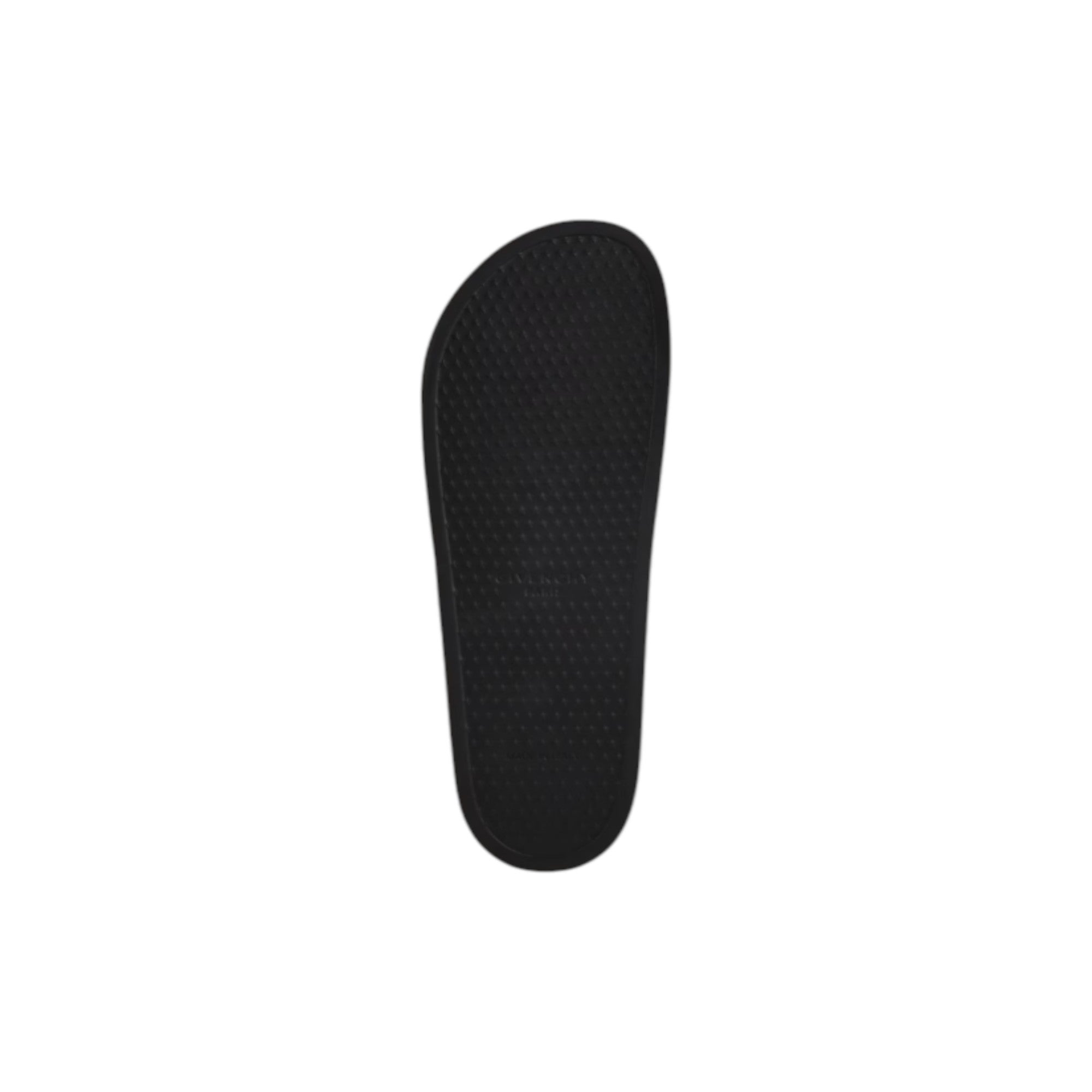 Slide Flat Sandals in Rubber
