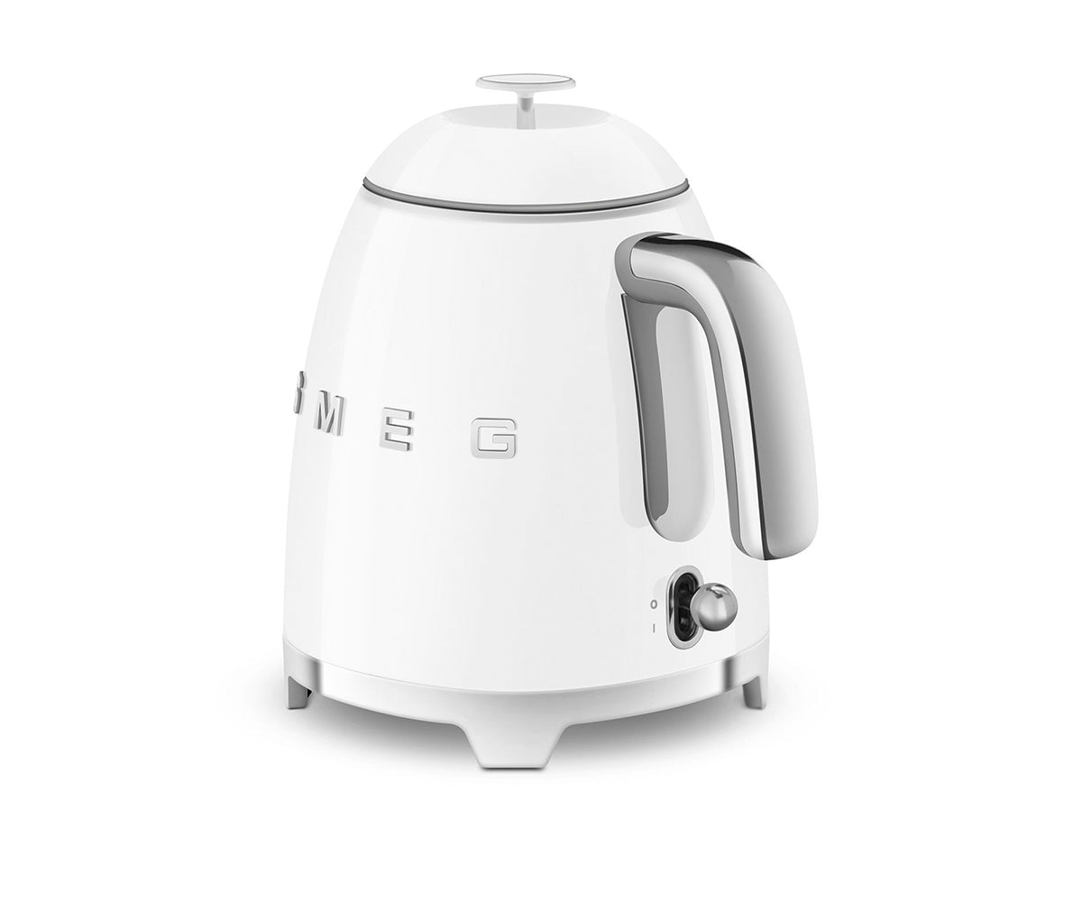 50's Retro Style mini 3cup kettle White