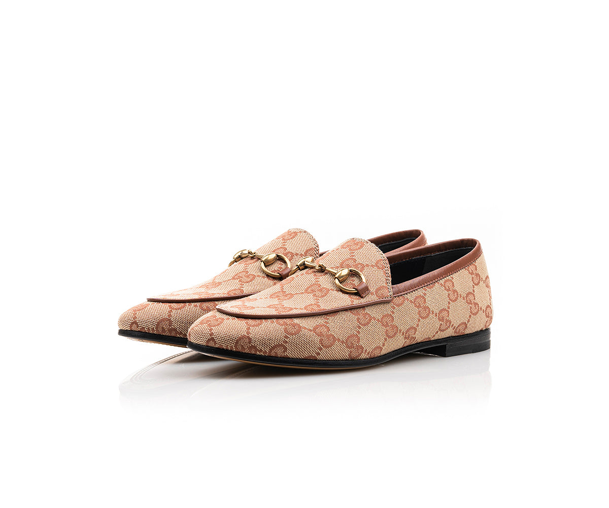 Gucci Jordaan GG Canvas Loafer