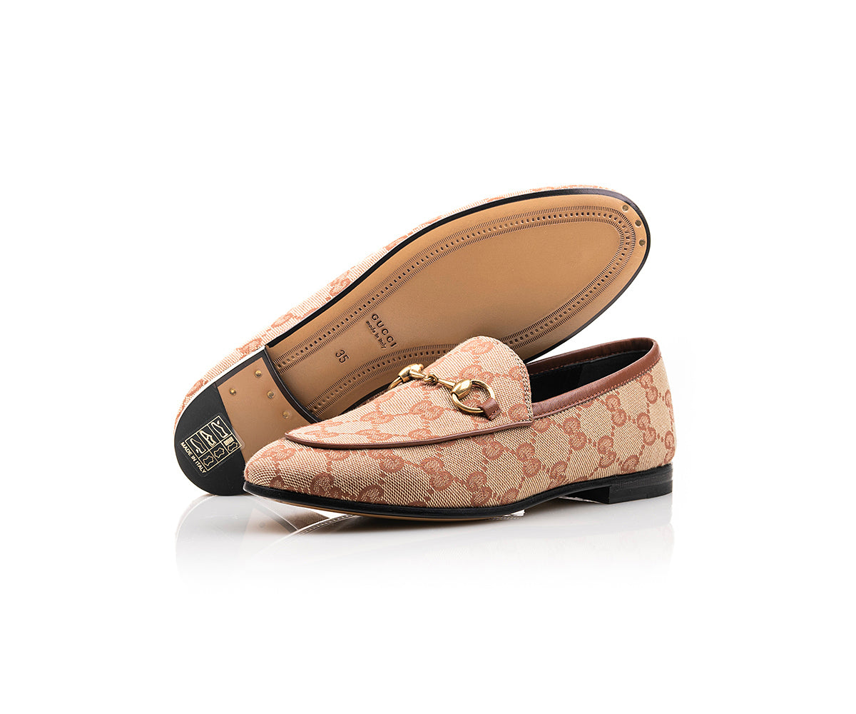 Gucci Jordaan GG Canvas Loafer