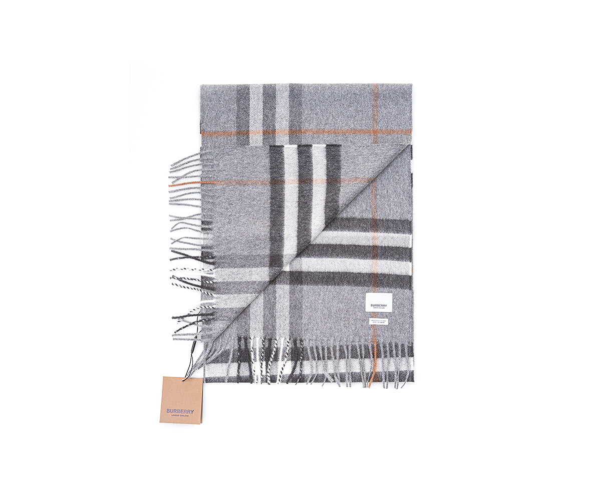 The Classic Check Cashmere Scarf Burberry