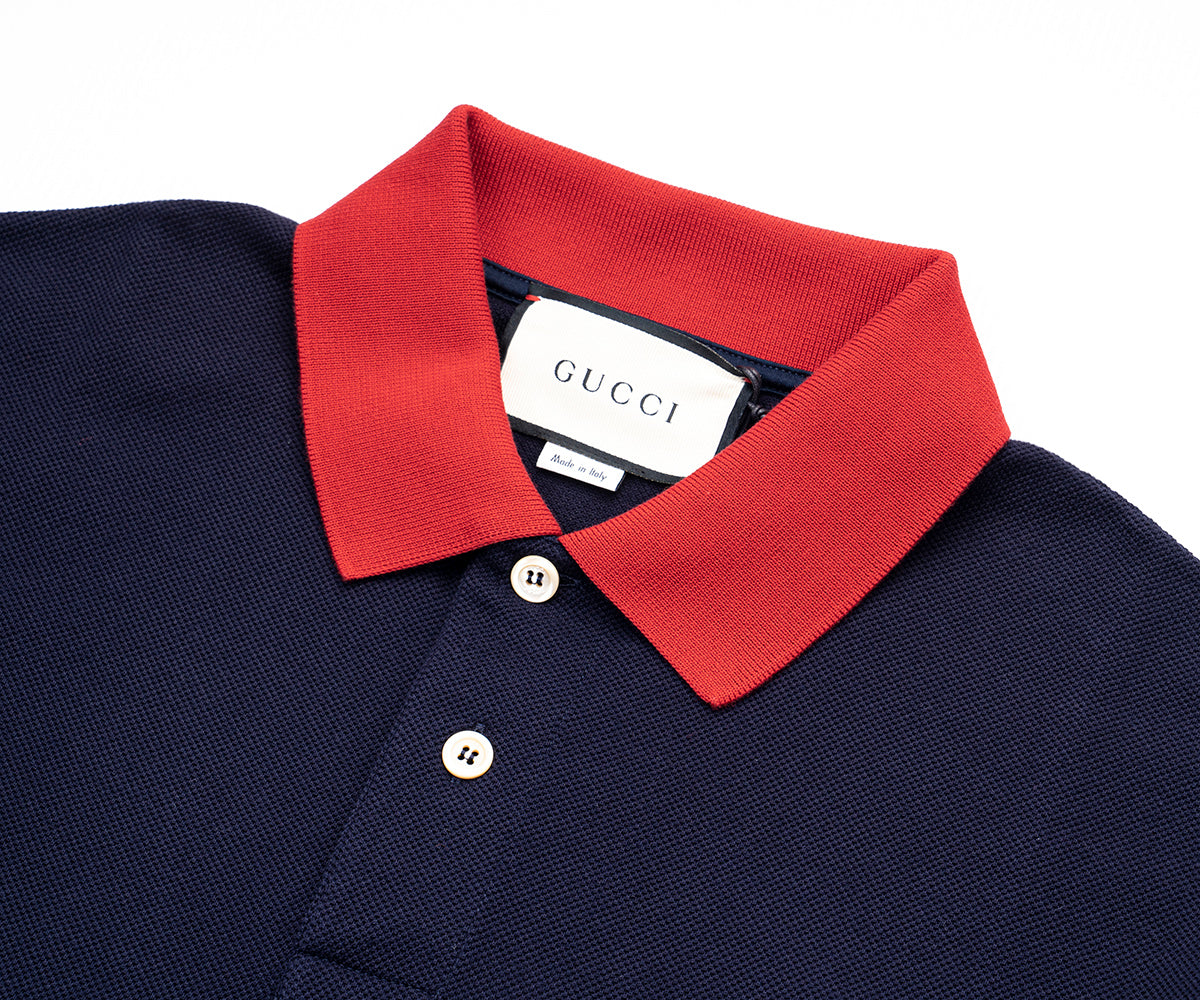 Polo With GG Embroidery