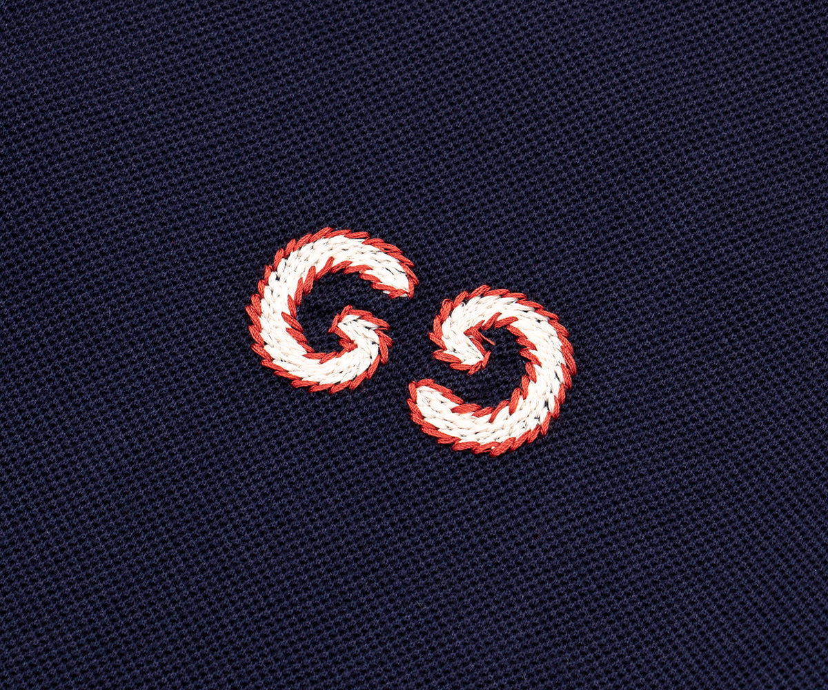 Polo With GG Embroidery