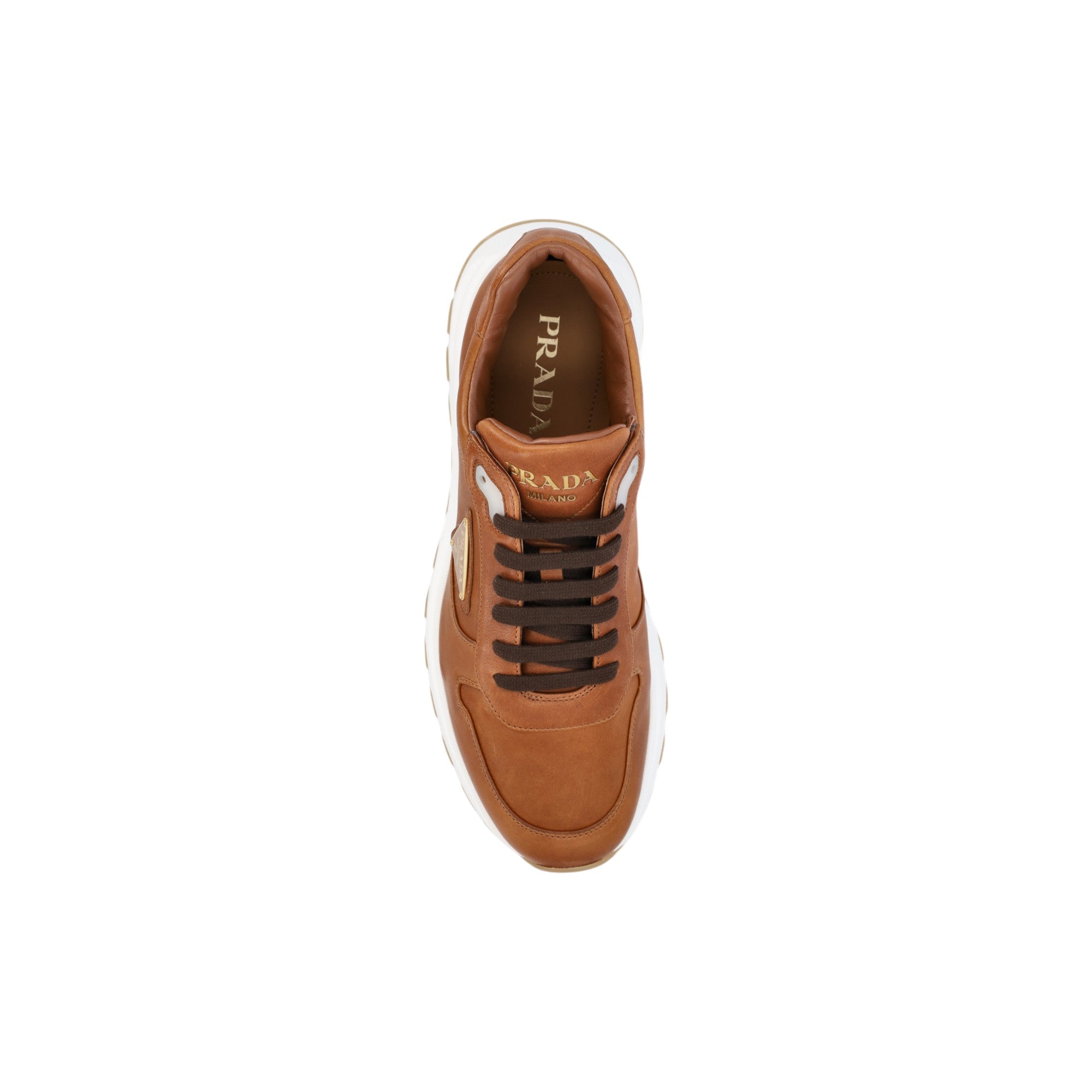 Prax 01 leather sneakers brown