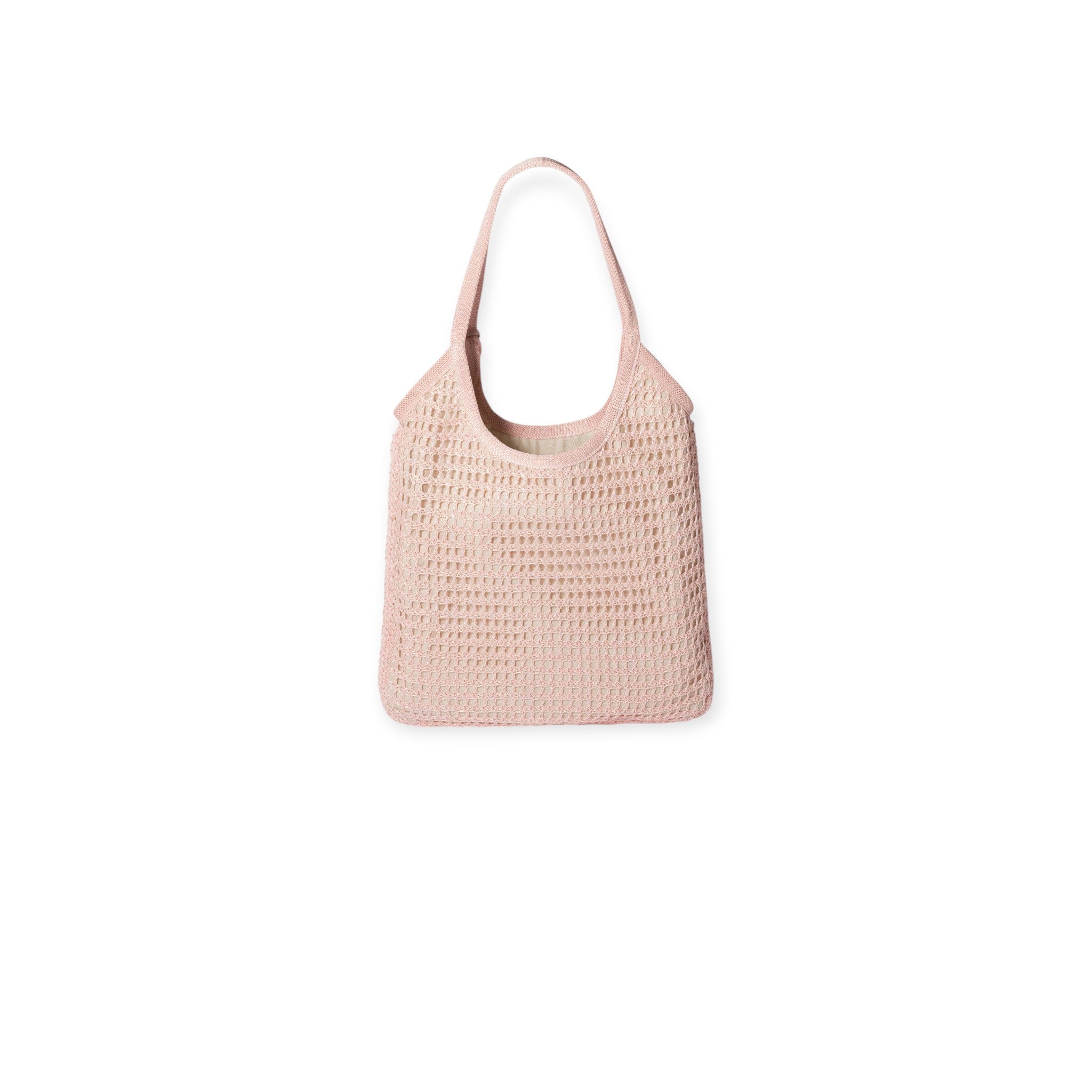 Via Manzoni Boutique Miu Miu Ivy orchid pink raffia crochet tote bag with open-weave texture and shoulder handles