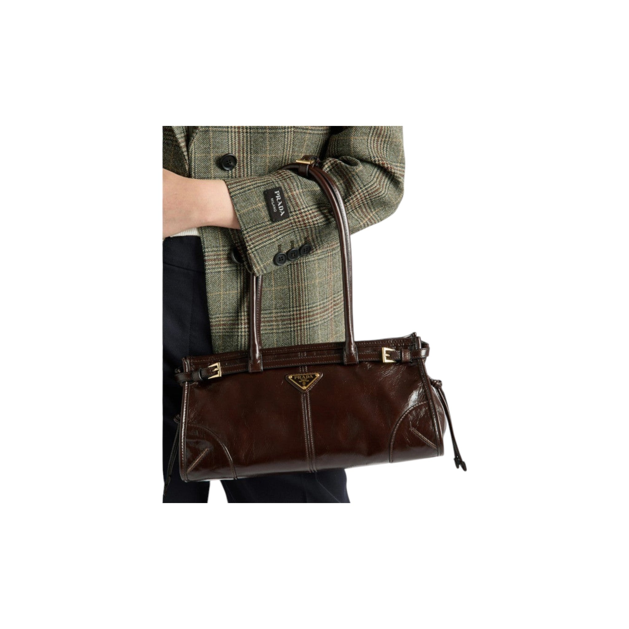 Prada Bonnie Medium Leather Handbag